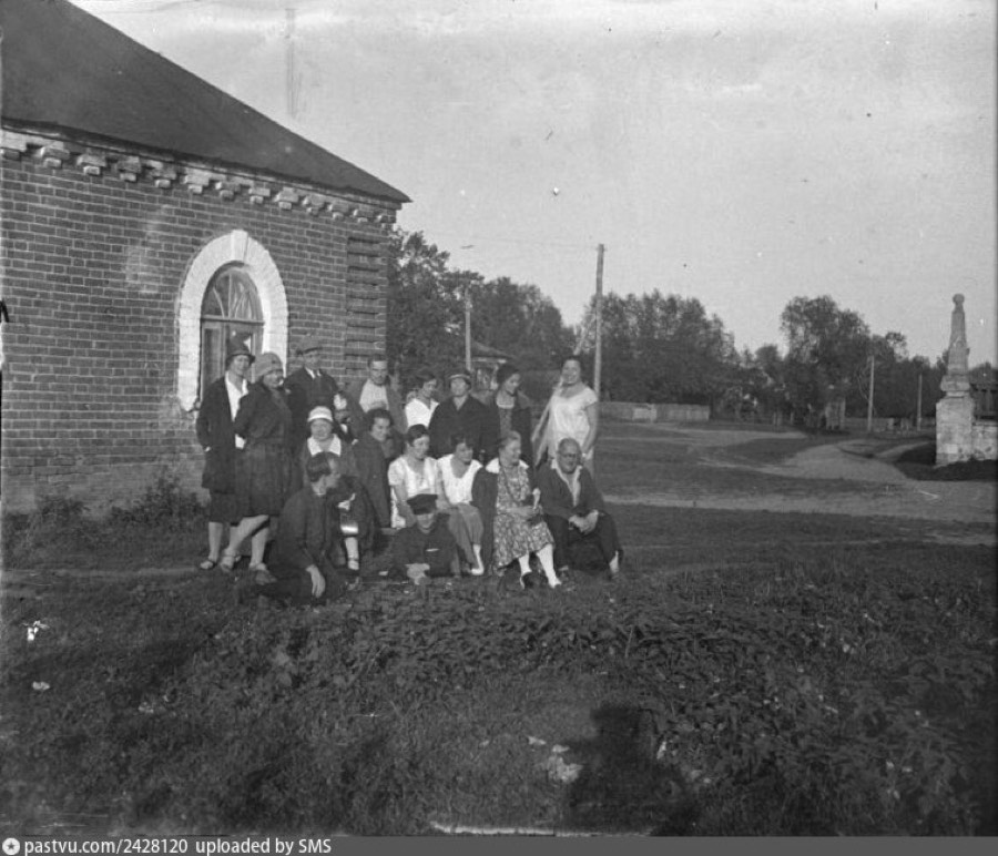 Село Быково. Группа секции «Старая Москва», 1928