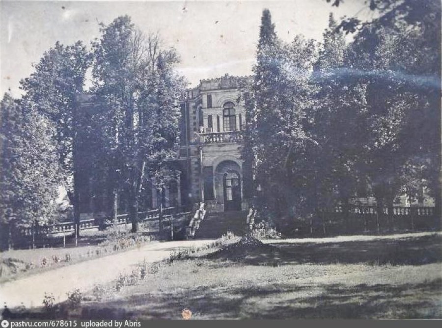 Вид на дворец дома отдыха, 1935