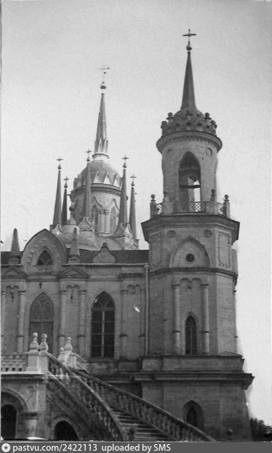 Быково. Вид второго этажа церкви с западной стороны, 1928