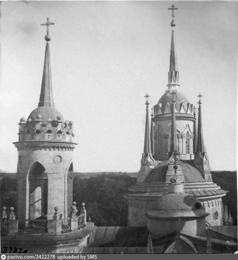 Быково. Вид средней и левой боковой глав с западной стороны, 1928