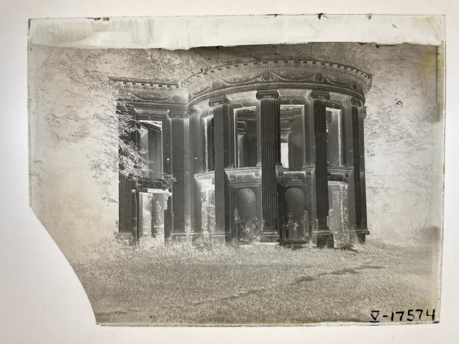 Павильон "Эрмитаж". Усадьба Быково (Марьино). Конец ХVIII в. Общий вид, 1939