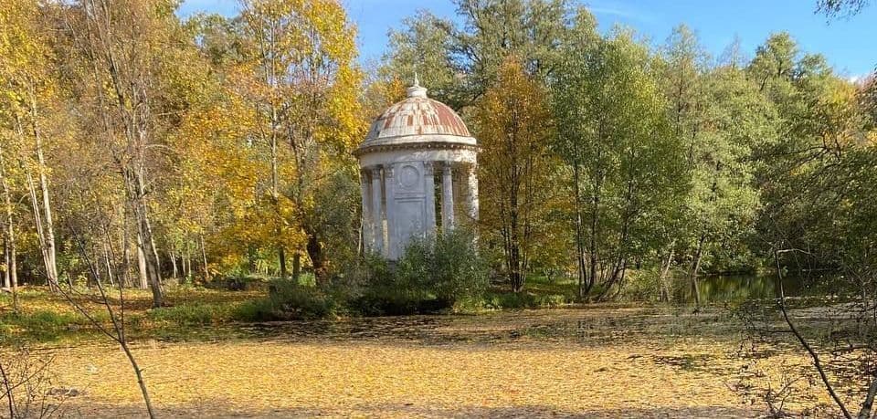Современные фото Ротонды
«Павильон трёх философов»